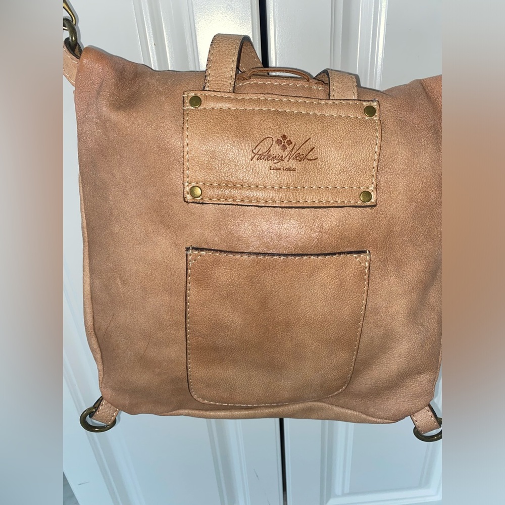 Patricia Nash Italian Leather Crossbody Purse - Picture 4 of 10